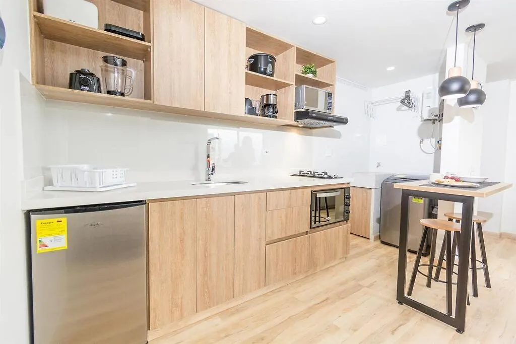 Apartment New! Homey Loft El Tesoro-Fast Wifi Medellin Colombia