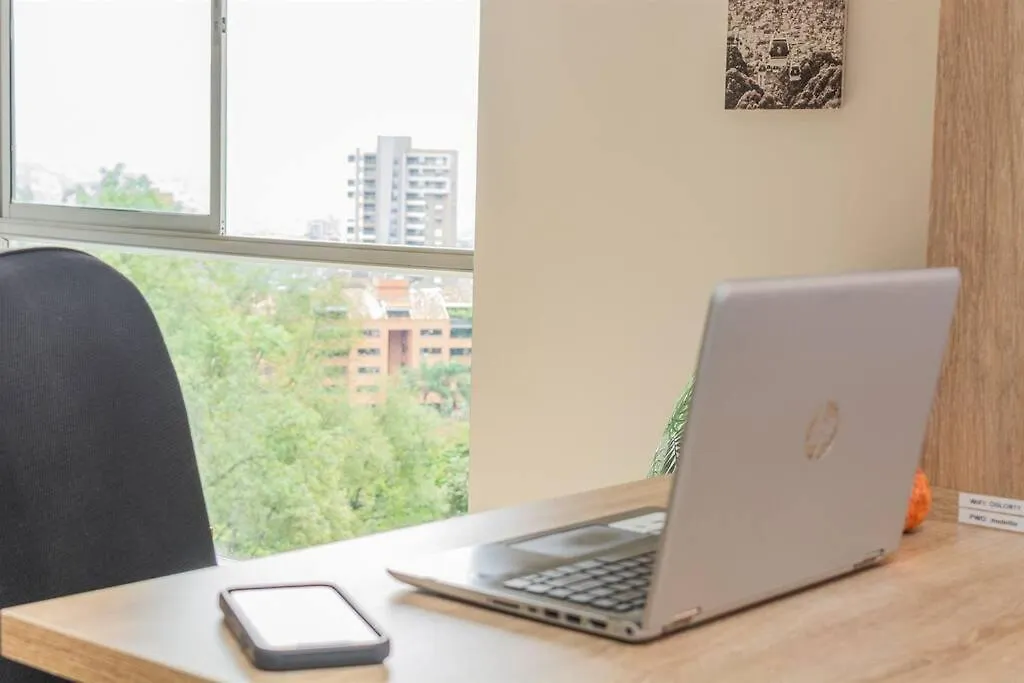 Apartment New! Homey Loft El Tesoro-Fast Wifi Medellin